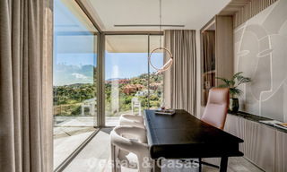 Villa with cutting-edge design for sale with panoramic sea views, located within a prestigious golfr esort, Marbella - Benahavís 791044 