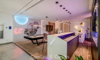 Villa with cutting-edge design for sale with panoramic sea views, located within a prestigious golfr esort, Marbella - Benahavís 791055 