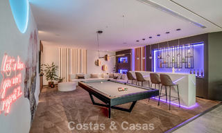 Villa with cutting-edge design for sale with panoramic sea views, located within a prestigious golfr esort, Marbella - Benahavís 791057 