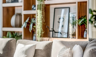 Villa with cutting-edge design for sale with panoramic sea views, located within a prestigious golfr esort, Marbella - Benahavís 791065 