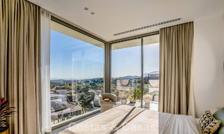 Villa with cutting-edge design for sale with panoramic sea views, located within a prestigious golfr esort, Marbella - Benahavís 791067 