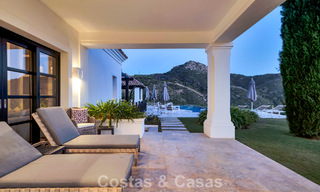 Grand Spanish luxury villa for sale with sublime sea views in a gated community in Benahavís - Marbella 791213 