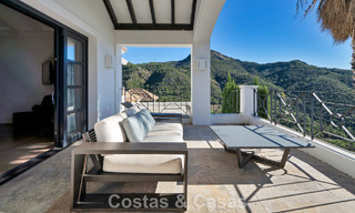 Grand Spanish luxury villa for sale with sublime sea views in a gated community in Benahavís - Marbella 791215 