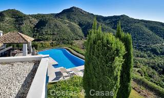 Grand Spanish luxury villa for sale with sublime sea views in a gated community in Benahavís - Marbella 791216 