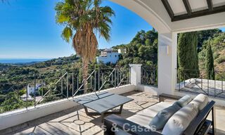 Grand Spanish luxury villa for sale with sublime sea views in a gated community in Benahavís - Marbella 791217 
