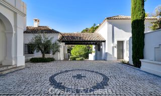 Grand Spanish luxury villa for sale with sublime sea views in a gated community in Benahavís - Marbella 791219 