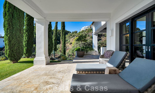 Grand Spanish luxury villa for sale with sublime sea views in a gated community in Benahavís - Marbella 791224 