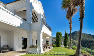Grand Spanish luxury villa for sale with sublime sea views in a gated community in Benahavís - Marbella 791229 