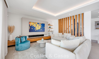 Impressive Contemporary Villa for Sale on the frontline golf on the New Golden Mile between Marbella and Estepona 791384 