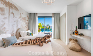 Impressive Contemporary Villa for Sale on the frontline golf on the New Golden Mile between Marbella and Estepona 791388 