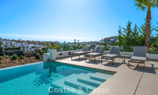 Impressive Contemporary Villa for Sale on the frontline golf on the New Golden Mile between Marbella and Estepona 791410 