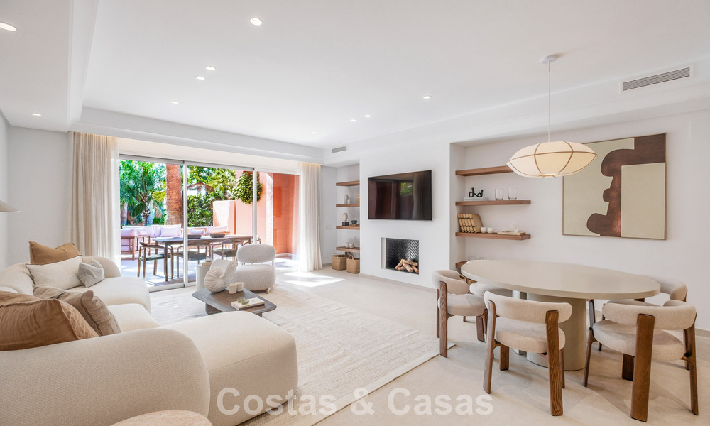 Beautifully, modern renovated 4-Bedroom Townhouse for Sale in a Gated Community on Marbella’s Golden Mile 791298