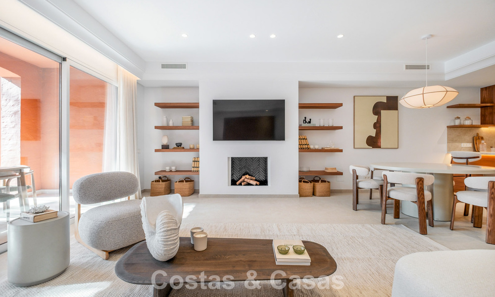 Beautifully, modern renovated 4-Bedroom Townhouse for Sale in a Gated Community on Marbella’s Golden Mile 791299