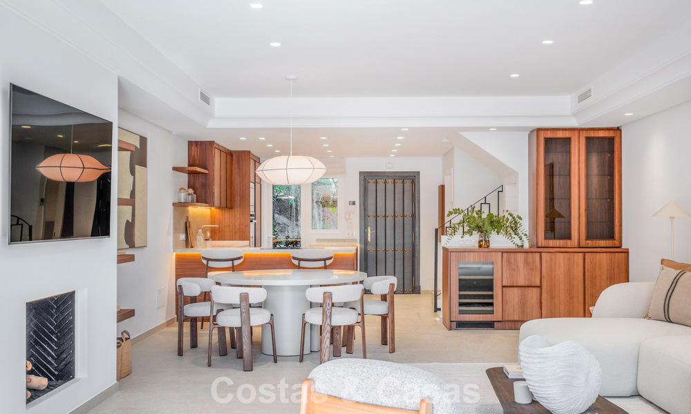 Beautifully, modern renovated 4-Bedroom Townhouse for Sale in a Gated Community on Marbella’s Golden Mile 791300