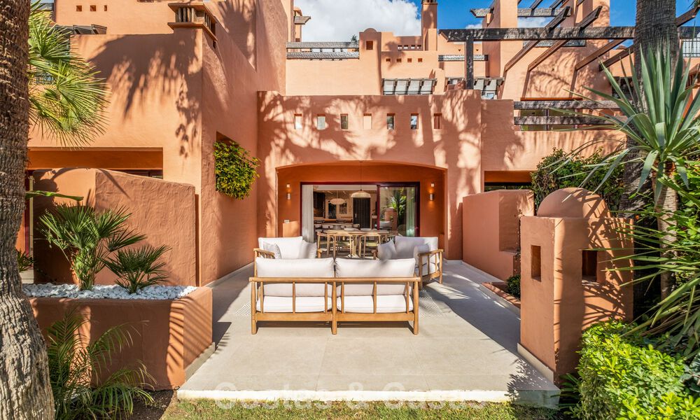 Beautifully, modern renovated 4-Bedroom Townhouse for Sale in a Gated Community on Marbella’s Golden Mile 791306