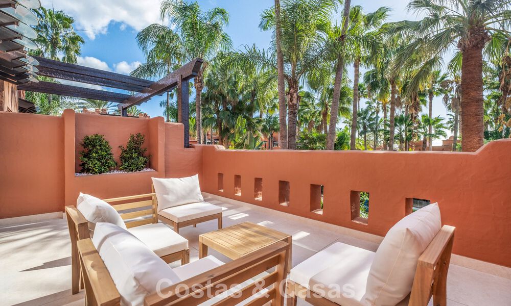 Beautifully, modern renovated 4-Bedroom Townhouse for Sale in a Gated Community on Marbella’s Golden Mile 791315