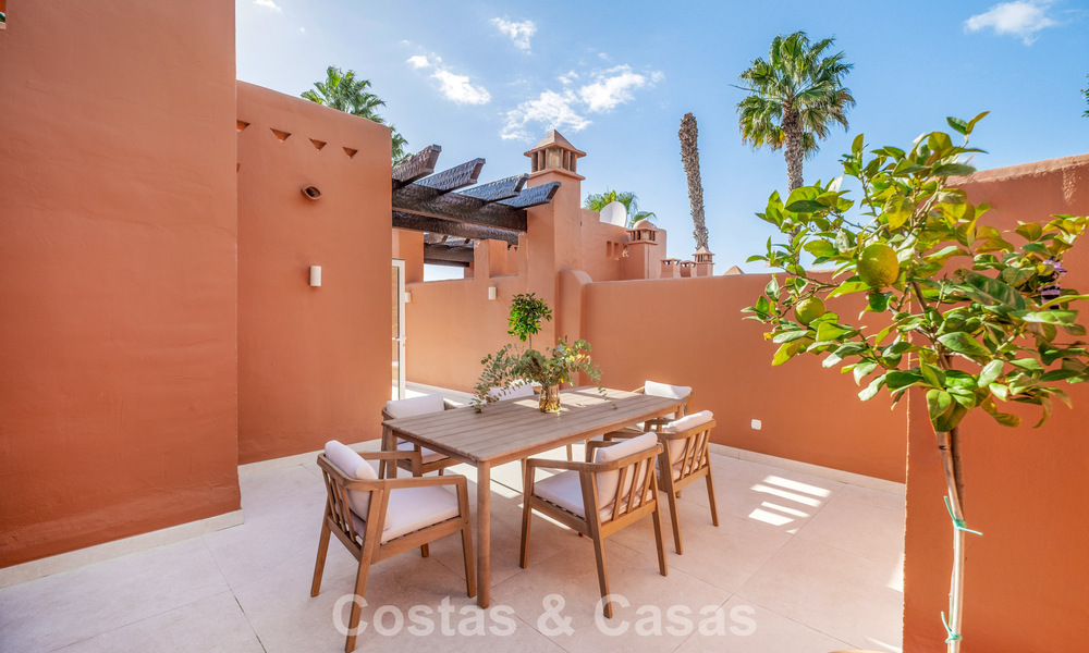 Beautifully, modern renovated 4-Bedroom Townhouse for Sale in a Gated Community on Marbella’s Golden Mile 791322