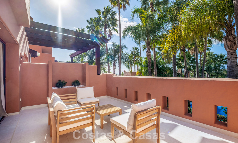 Modernised luxury 4-bedroom townhouse for sale on Marbella’s Golden Mile 791343