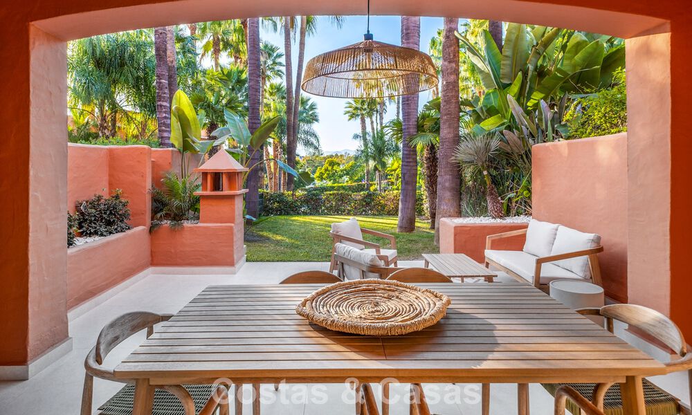 Modernised luxury 4-bedroom townhouse for sale on Marbella’s Golden Mile 791358