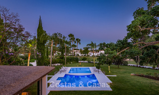 Exclusive villa for sale, frontline golf, in a prestigious urbanisation in Nueva Andalucía, Marbella 791437 