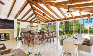 Exclusive villa for sale, frontline golf, in a prestigious urbanisation in Nueva Andalucía, Marbella 791468 