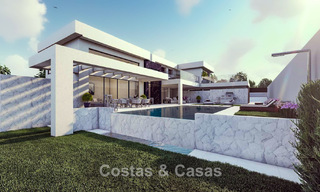 Modern High-Tech Villa with Panoramic Sea Views for Sale in a Popular Golf Setting Near Estepona Town Centre 791417 