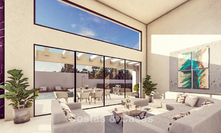 Modern High-Tech Villa with Panoramic Sea Views for Sale in a Popular Golf Setting Near Estepona Town Centre 791418 
