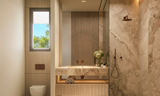 Exclusive luxury apartments on a frontline golf complex with sea views in Mijas, Costa del Sol 791283 