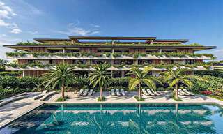 Exclusive luxury apartments on a frontline golf complex with sea views in Mijas, Costa del Sol 791288 