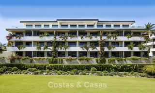 Exclusive luxury apartments on a frontline golf complex with sea views in Mijas, Costa del Sol 791294 