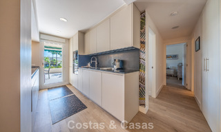 Contemporary renovated apartment for sale in Nueva Andalucía, within walking distance of the beach and Puerto Banús, Marbella 790900 