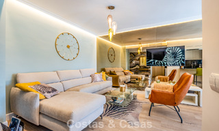 Contemporary renovated apartment for sale in Nueva Andalucía, within walking distance of the beach and Puerto Banús, Marbella 790905 