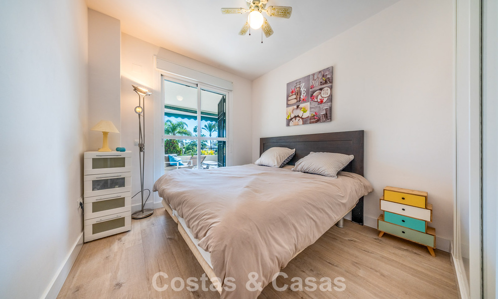 Contemporary renovated apartment for sale in Nueva Andalucía, within walking distance of the beach and Puerto Banús, Marbella 790907