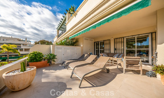 Contemporary renovated apartment for sale in Nueva Andalucía, within walking distance of the beach and Puerto Banús, Marbella 790916 