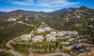 Luxurious 3-bedroom apartment for sale with panoramic sea views in a gated resort in Marbella - Benahavis 791536 