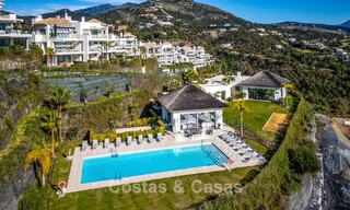 Luxurious 3-bedroom apartment for sale with panoramic sea views in a gated resort in Marbella - Benahavis 791539 