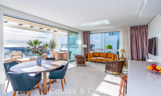 Luxurious 3-bedroom apartment for sale with panoramic sea views in a gated resort in Marbella - Benahavis 791571 