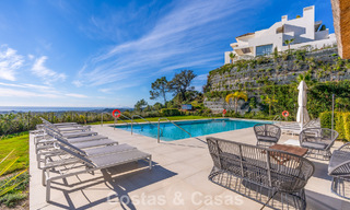 Luxurious 3-bedroom apartment for sale with panoramic sea views in a gated resort in Marbella - Benahavis 791578 
