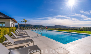 Luxurious 3-bedroom apartment for sale with panoramic sea views in a gated resort in Marbella - Benahavis 791579 