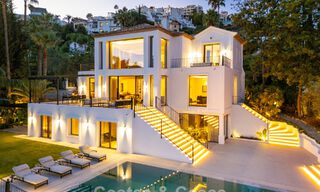 Luxury class villa for sale front-line golf with panoramic views in Marbella - Benahavís 791586 