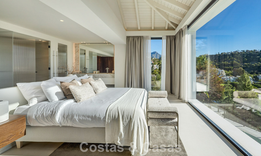 Luxury class villa for sale front-line golf with panoramic views in Marbella - Benahavís 791592