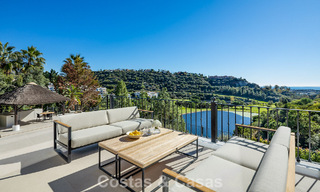 Luxury class villa for sale front-line golf with panoramic views in Marbella - Benahavís 791604 