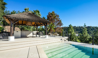Luxury class villa for sale front-line golf with panoramic views in Marbella - Benahavís 791606 