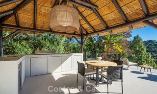 Luxury class villa for sale front-line golf with panoramic views in Marbella - Benahavís 791607 