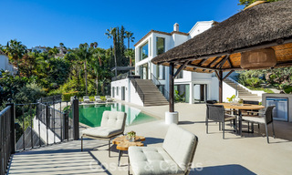 Luxury class villa for sale front-line golf with panoramic views in Marbella - Benahavís 791609 