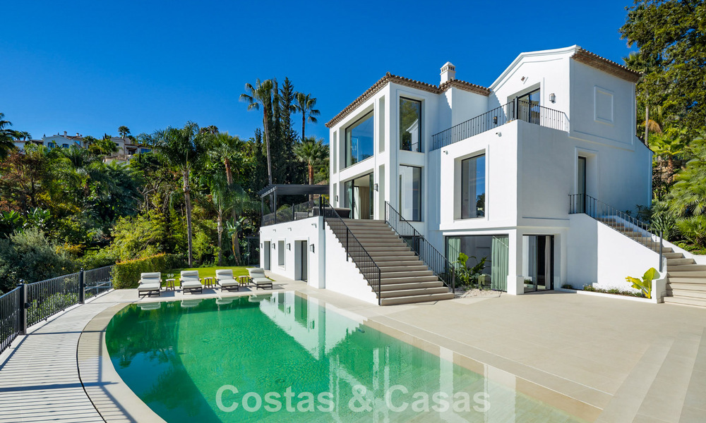 Luxury class villa for sale front-line golf with panoramic views in Marbella - Benahavís 791610