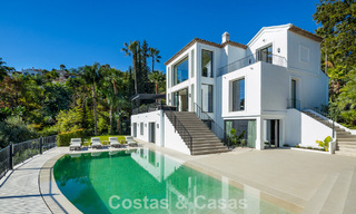 Luxury class villa for sale front-line golf with panoramic views in Marbella - Benahavís 791610 
