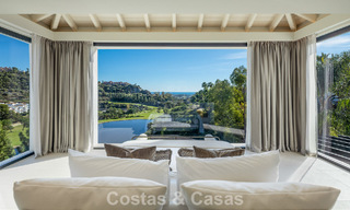 Luxury class villa for sale front-line golf with panoramic views in Marbella - Benahavís 791623 