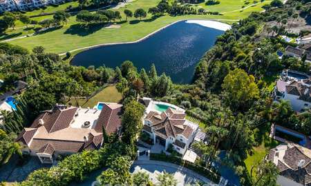 Luxury class villa for sale front-line golf with panoramic views in Marbella - Benahavís 791625