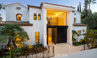 Luxury class villa for sale front-line golf with panoramic views in Marbella - Benahavís 791628 